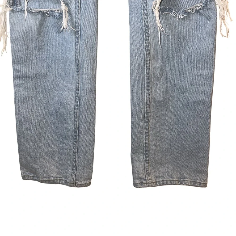 Abercrombie Curve Love 90s Straight Jeans Womens‎ 23 Ultra High Rise